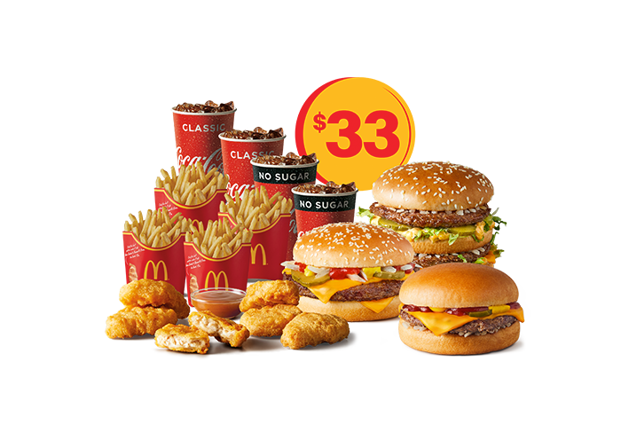 Choose Your Own Share Meal | McDonald's New Zealand